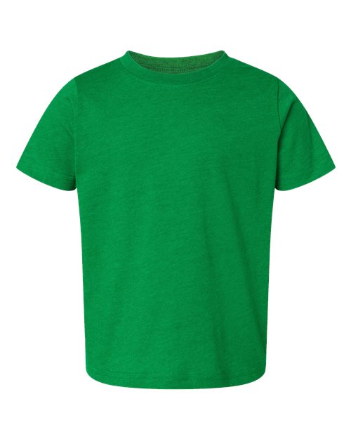 Toddler Fine Jersey Tee - Vintage Green Front