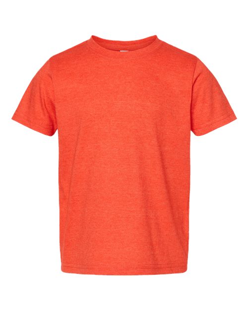 Toddler Fine Jersey Tee - Vintage Orange Front