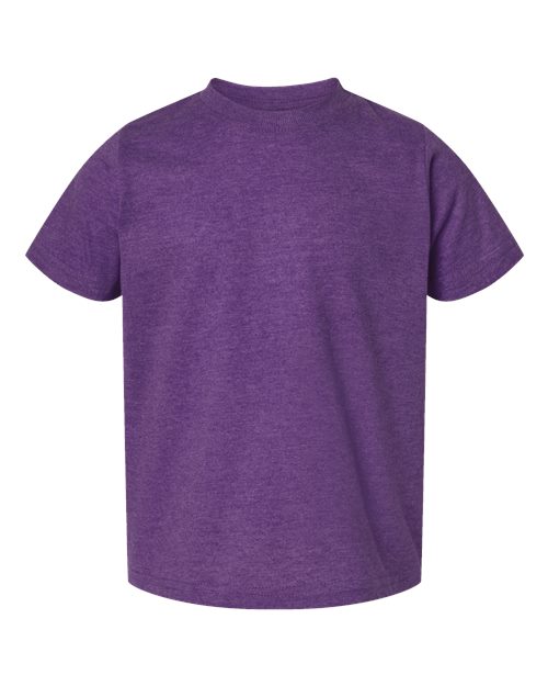 Toddler Fine Jersey Tee - Vintage Purple Front
