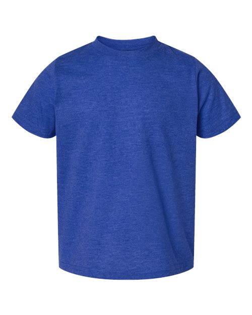 Toddler Fine Jersey Tee - Vintage Royal Front