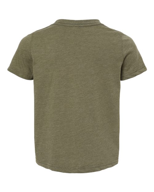 Toddler Fine Jersey Tee - Vintage Military Green Back