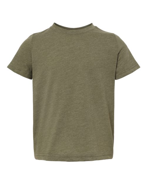 Toddler Fine Jersey Tee - Vintage Military Green Front