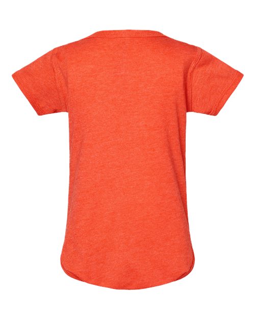 Infant Fine Jersey Bodysuit - Vintage Orange Back