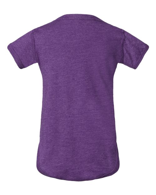 Infant Fine Jersey Bodysuit - Vintage Purple Back