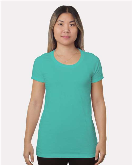 Women's Fine Jersey T-Shirt - Chalky Mint Front