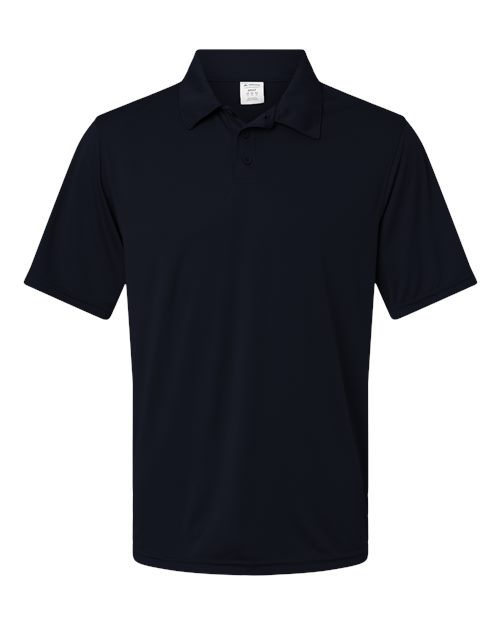 Unisex Vital Polo - Black Front
