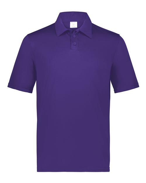 Unisex Vital Polo - Purple Front