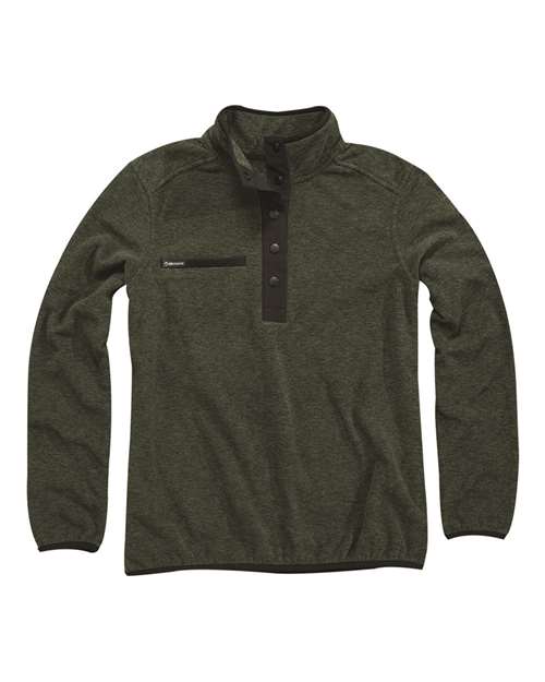 Women's Denali Mountain Fleece Pullover - Fatigue Front