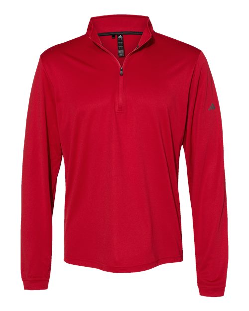 Men's Ultimate365 Lightweight Quarter-Zip Pullover - Power Red Front