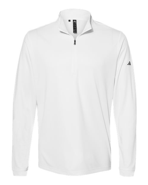 Men's Ultimate365 Lightweight Quarter-Zip Pullover - White Front