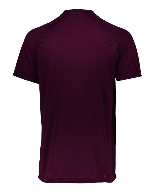 Youth Attain Two-Button Jersey - Maroon Back