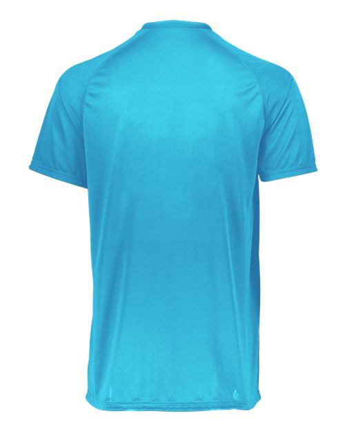 Youth Attain Two-Button Jersey - Power Blue Back