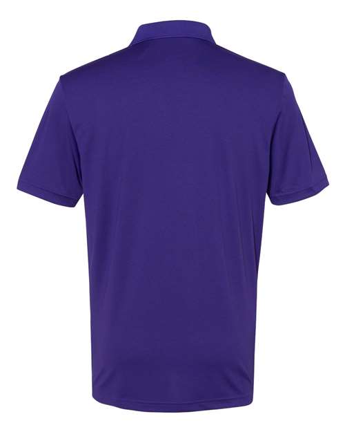 Men's Performance Polo - Collegiate Purple Back