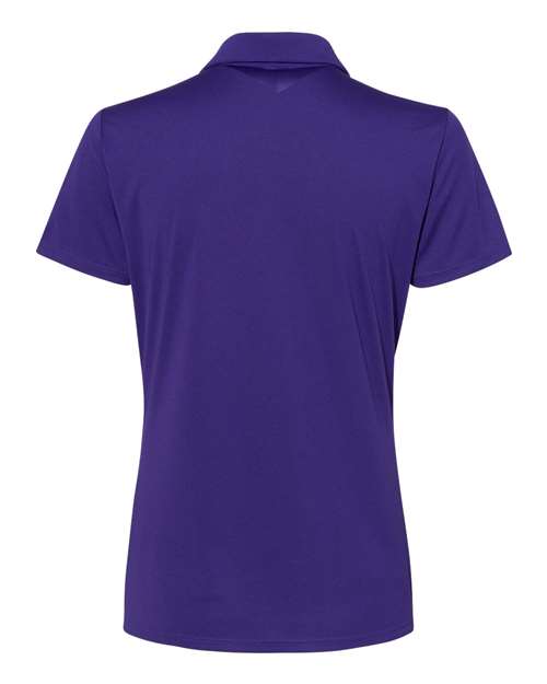 Women's Performance Polo - Collegiate Purple Back
