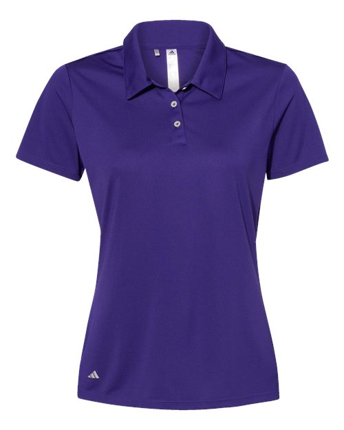 Women's Performance Polo - Collegiate Purple Front