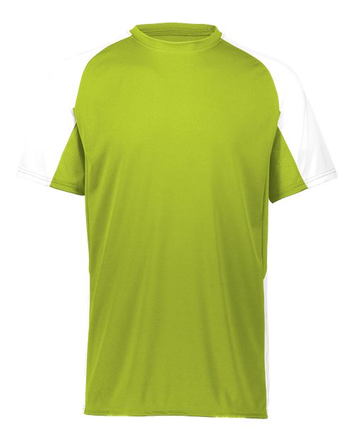 Men's Cutter Jersey - Lime/ White Front