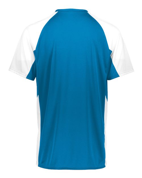 Men's Cutter Jersey - Power Blue/ White Back