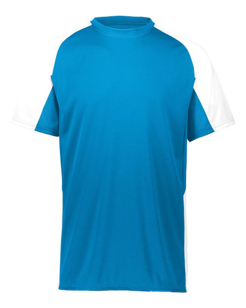 Men's Cutter Jersey - Power Blue/ White Front