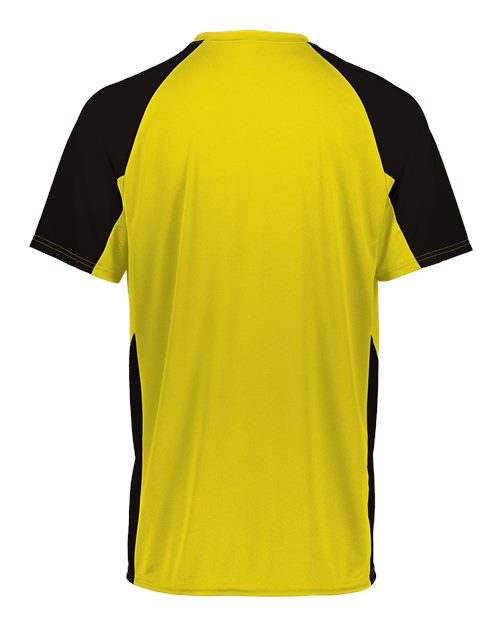 Men's Cutter Jersey - Power Yellow/ Black Back