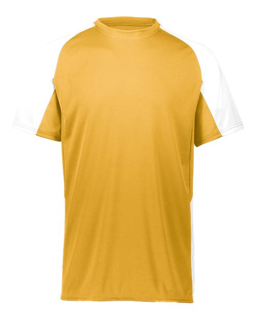Youth Cutter Jersey - Athletic Gold/ White Front