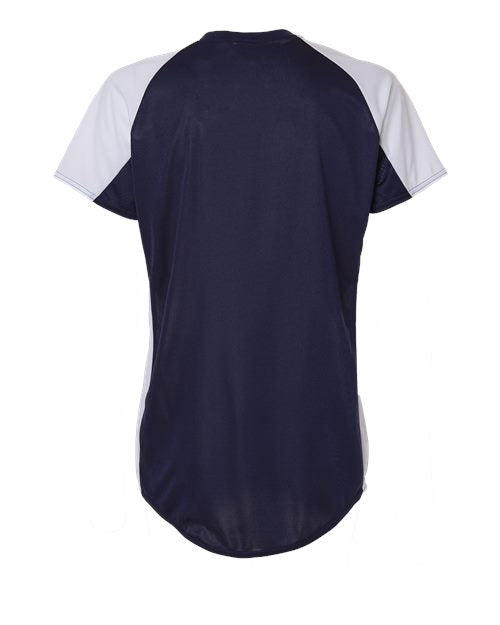 Women's Cutter Jersey - Navy/ White Back
