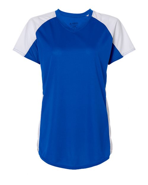 Women's Cutter Jersey - Royal/ White Front