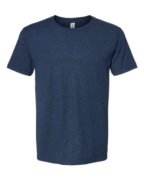 Premium Blend Ring-Spun T-Shirt - Indigo Heather Front