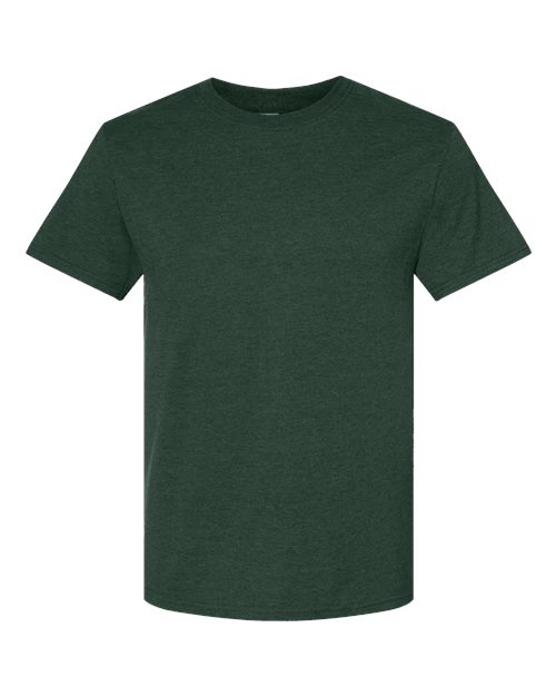 Premium Blend Ring-Spun T-Shirt - Forest Green Heather Front