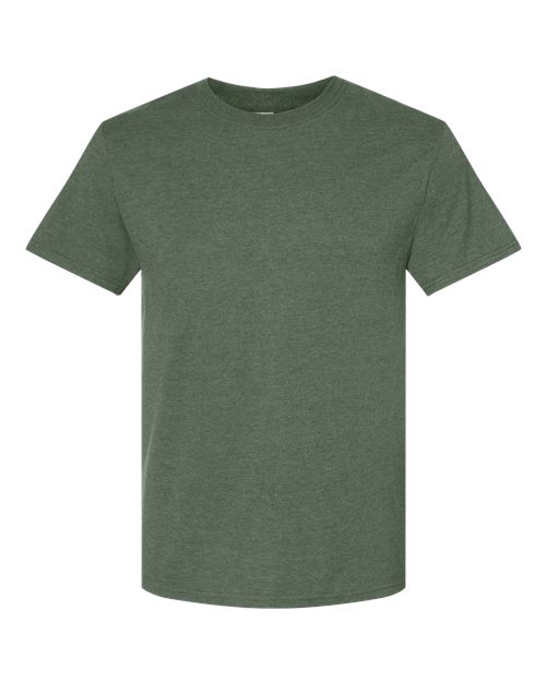 Premium Blend Ring-Spun T-Shirt - Military Green Heather Front