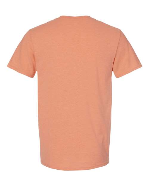 Premium Blend Ring-Spun T-Shirt - Peach Back