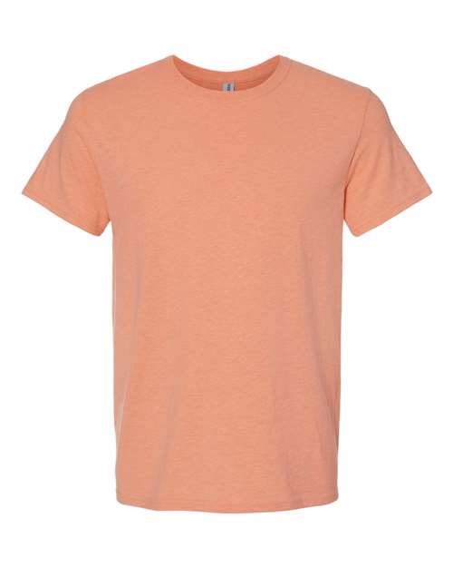 Premium Blend Ring-Spun T-Shirt - Peach Front