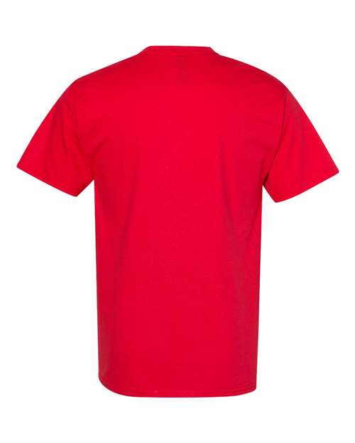 Unisex Beefy-T® T-Shirt - Athletic Red Back