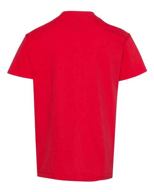 Youth Essential-T T-Shirt - Athletic Red Back