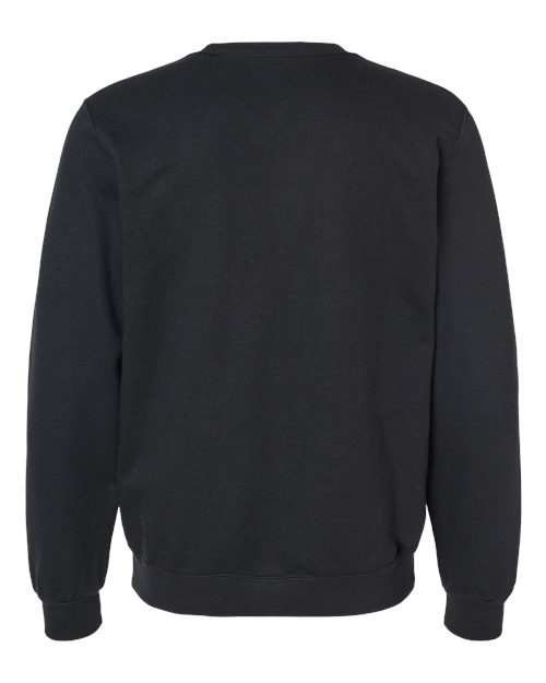 Unisex Eco™ Premium Blend Ring-Spun Crewneck Sweatshirt - Black Ink Back