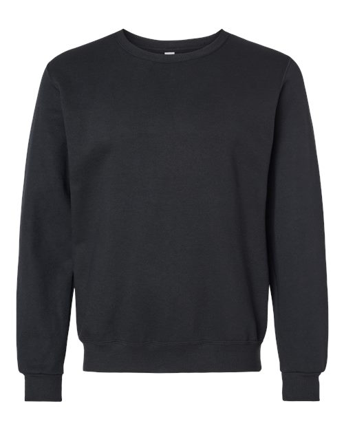 Unisex Eco™ Premium Blend Ring-Spun Crewneck Sweatshirt - Black Ink Front