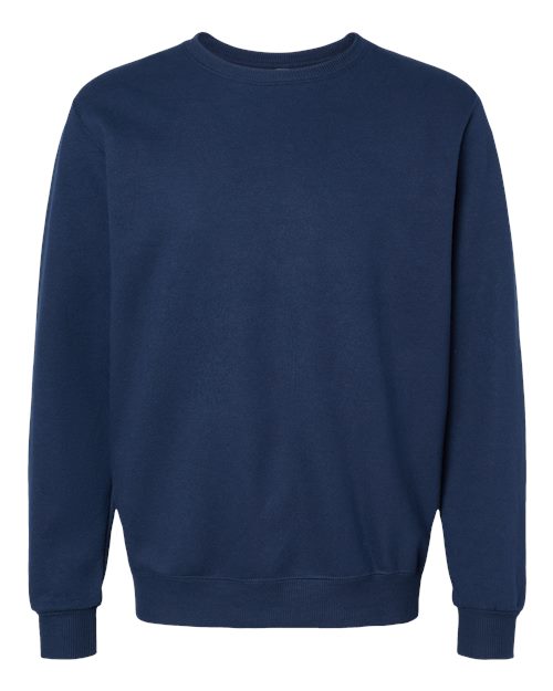 Unisex Eco™ Premium Blend Ring-Spun Crewneck Sweatshirt - J. Navy Front