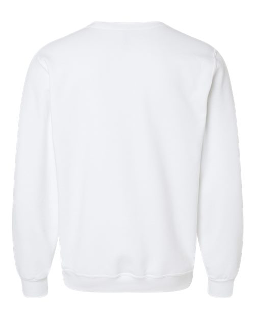 Unisex Eco™ Premium Blend Ring-Spun Crewneck Sweatshirt - White Back