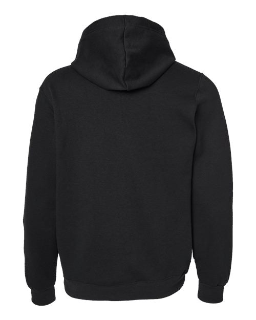Unisex Eco™ Premium Blend Ring-Spun Hooded Sweatshirt - Black Ink Back