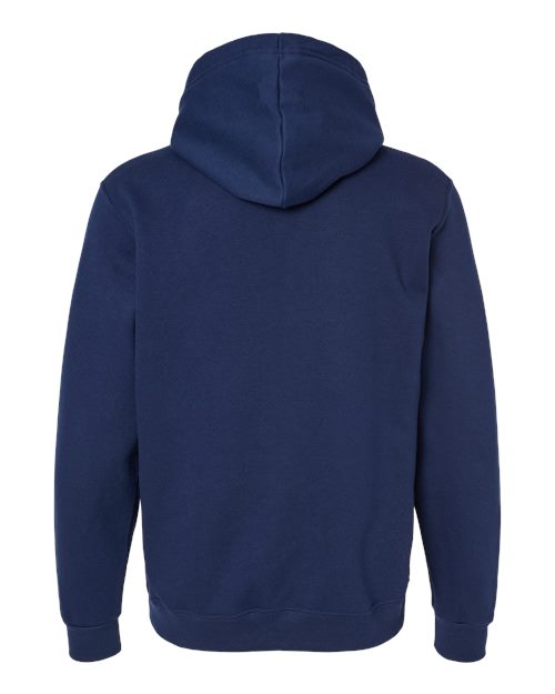 Unisex Eco™ Premium Blend Ring-Spun Hooded Sweatshirt - J. Navy Back