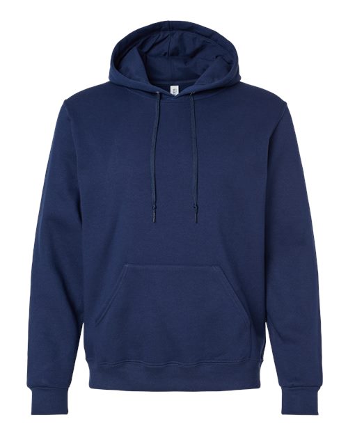 Unisex Eco™ Premium Blend Ring-Spun Hooded Sweatshirt - J. Navy Front