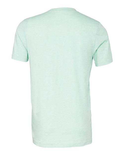 CVC Jersey Tee - Heather Prism Mint Back