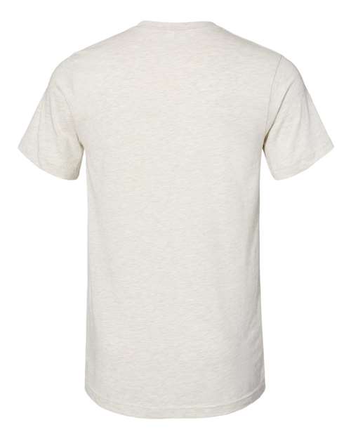 CVC Jersey Tee - Heather Prism Natural Back