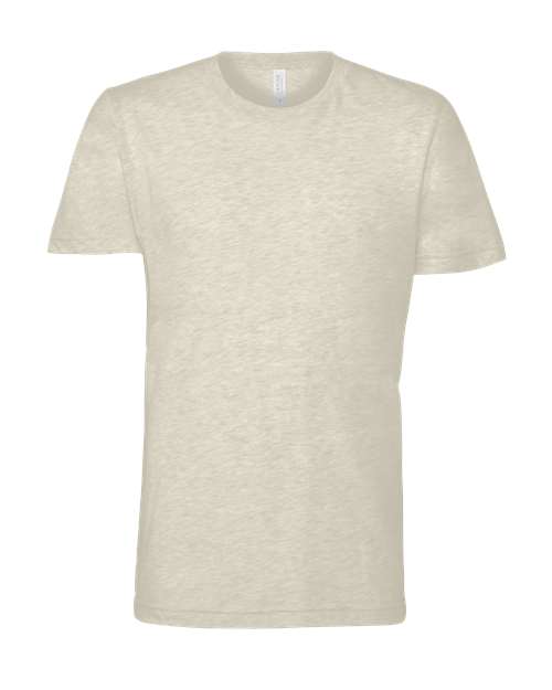 CVC Jersey Tee - Heather Prism Natural Front