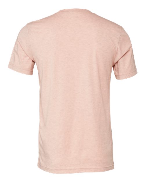 CVC Jersey Tee - Heather Prism Peach Back