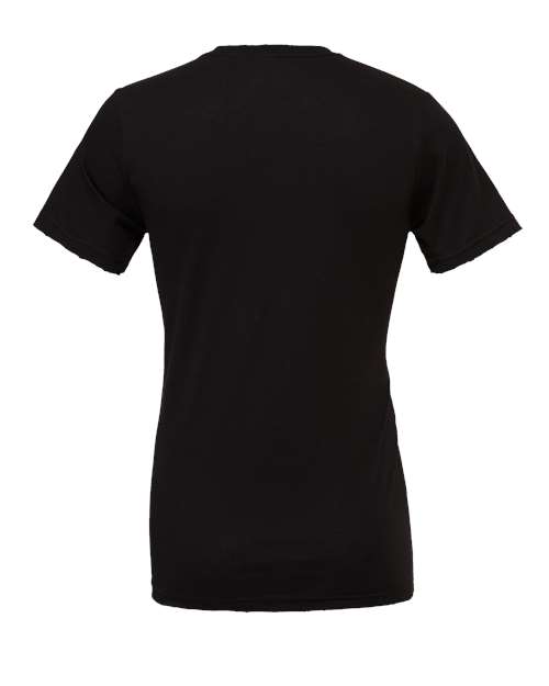 CVC Jersey Tee - Solid Black Blend Back