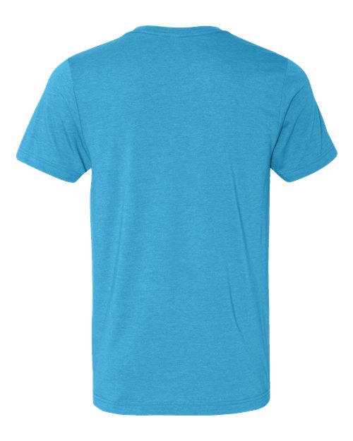 CVC Jersey Tee - Heather Aqua Back