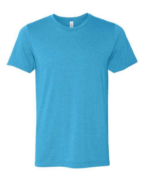 CVC Jersey Tee - Heather Aqua Front