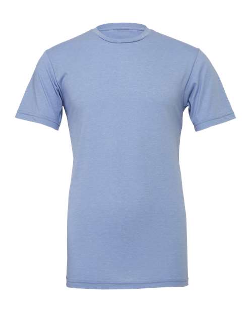 CVC Jersey Tee - Heather Blue Front