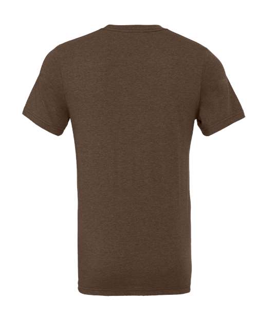 CVC Jersey Tee - Heather Brown Back