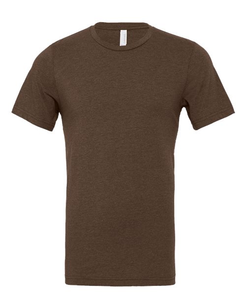 CVC Jersey Tee - Heather Brown Front